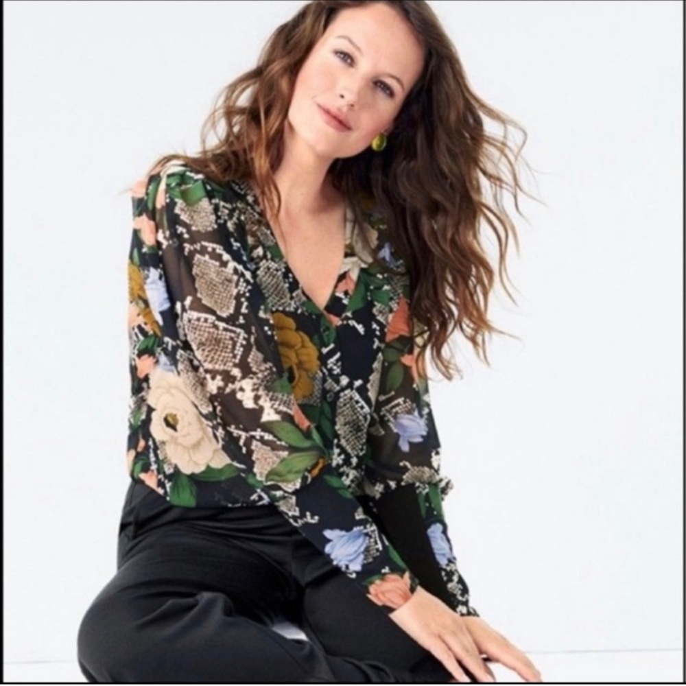 CAbi 3762 Snake Charmer Blouse